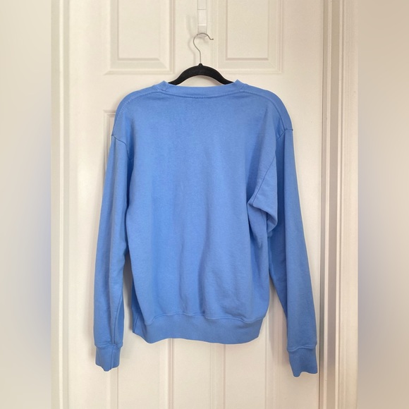 Sporty & Rich Wellness Bouclé Crewneck - Hydrangea , size XS - Picture 5 of 5